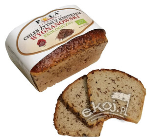 Chleb żytni wygnanowski z kminkiem BIO 350g Piekarnia Pola
