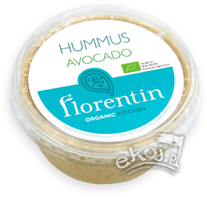 Hummus z awokado świeży EKO bezglutenowy 170g Florentin