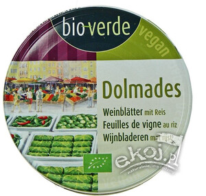 Liście winorośli nadziewane ryżem Bio 190g Bio Verde