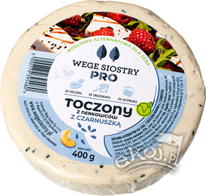 Toczony z nerkowców z czarnuszką 400g Wege Siostry
