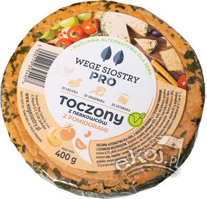 Toczony z nerkowców z suszonymi pomidorami 400g Wege Siostry