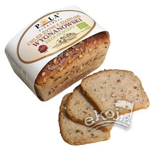 Chleb żytni wygnanowski z ziarnami BIO 350g Piekarnia Pola