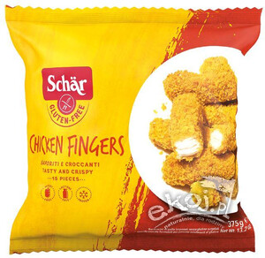 Chicken Fingers paluszki z kurczaka mrożone bezglutenowe 375g Schar