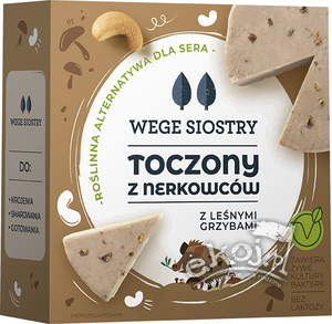 Toczony z nerkowców z grzybami leśnymi 140g Wege Siostry