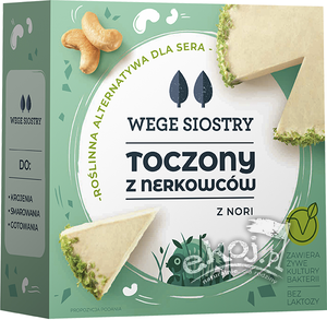 Toczony z nerkowców z nori 140g Wege Siostry