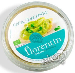 Guacamole dip z awokado bezglutenowy EKO 100g Florentin