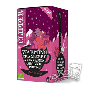Herbatka z żurawiną i cynamonem BIO (20x2g) 40g Clipper