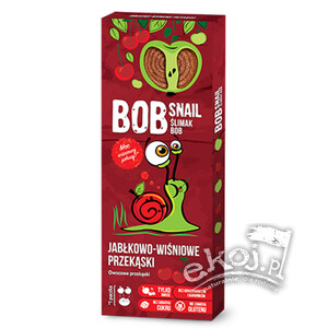 Bob Snail przekąska jabłko-wiśnia 30g