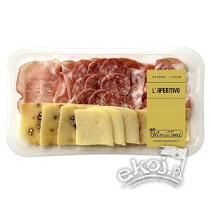 Zestaw wędlin i serów włoskich bezglutenowy BIO L'Aperitivo 120g Primavera