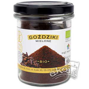Goździki mielone bezglutenowe BIO 65g Pięć Przemian