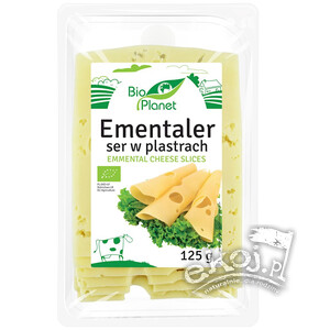 Ser ementaler plastry BIO 125g Bio Planet