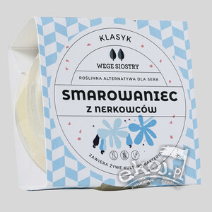 Smarowaniec z nerkowców 60% klasyczny 150g Wege Siostry