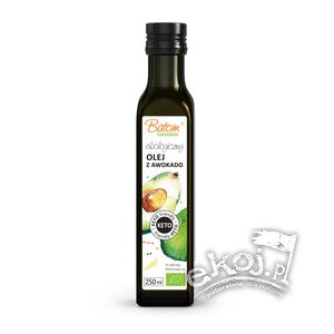 Olej z awokado tłoczony na zimno keto BIO 250ml Batom