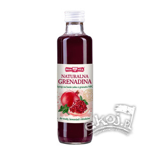 Syrop do drinków i koktajli Grenadina 250ml Polska Róża