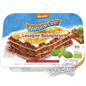 Lasagne bolognese mrożona EKO 400 g Natural Cool
