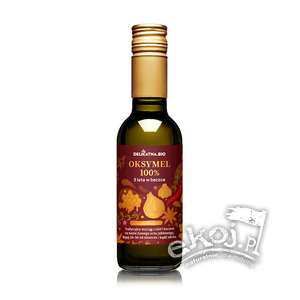 Oksymel 100% 3 lata w beczce BIO 250ml Zakwasownia