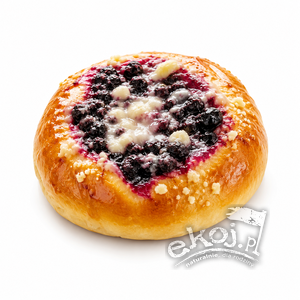 Bułka drożdżowa nadziewana BIO 100g Piekarnia Gzik