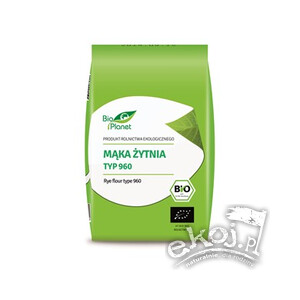 Mąka żytnia typ 960 BIO 1kg Bio Planet