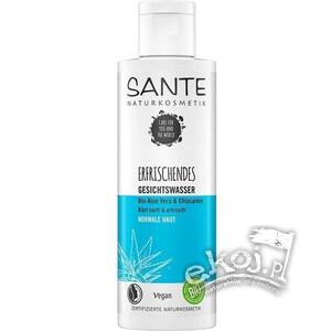 Tonik do twarzy odświeżający aloes i nasiona chia  ECO 125 ml Sante