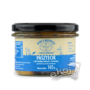 Pasztecik z ryb słodkowodnych z żurawiną bezglutenowy 165g Smolin Fish