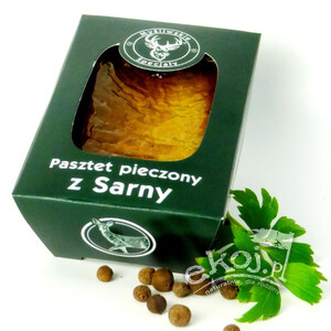 Pasztet pieczony z sarny 160g Tradycyjne Jadło