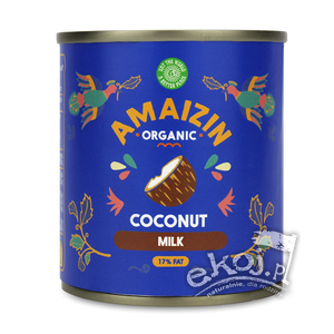 Coconut milk Amaizin - napój kokosowy mały 17% BIO 200ml