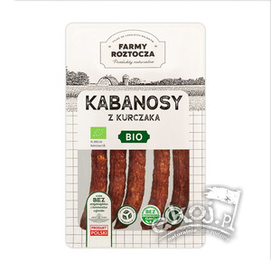 Kabanosy z kurczaka BIO 150g Farmy Roztocza