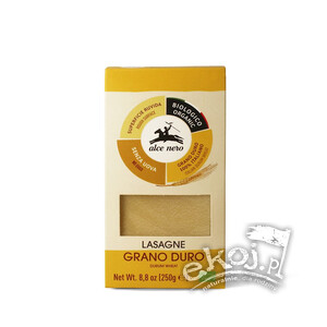 Makaron semolinowy lasagne BIO 250g Alce Nero