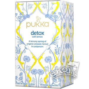 Herbata Pukka Detox with Lemon EKO 20 saszetek