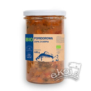 Zupa pomidorowa rybna z karpia BIO 495g Ryby z Serca Natury