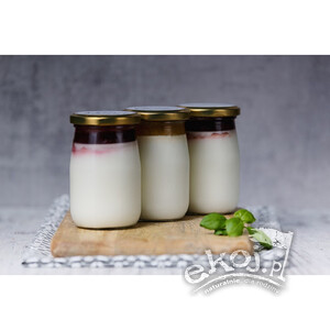 Jogurt krowi z owocami leśnymi 275g Sery Łomnickie