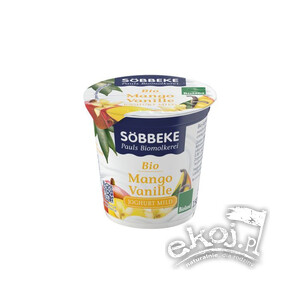 Jogurt mango wanilia BIO 150g Sobbeke