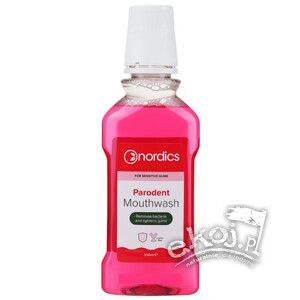 Płyn do płukania jamy ustnej parodent 300ml Nordics