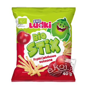 Frytki jabłkowe suszone BIO 40g Eko Ludki
