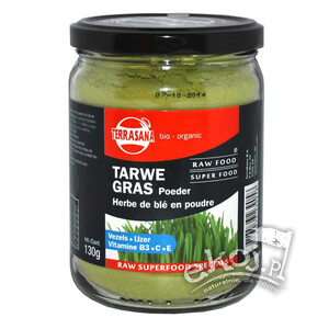 Trawa pszeniczna w proszku EKO 130g Terrasana