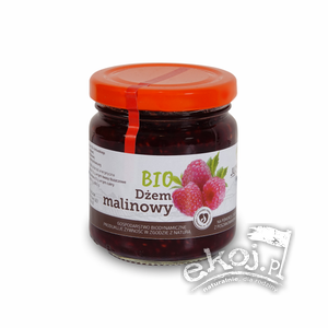 Dżem malinowy BIO 220g Juchowo