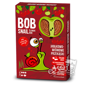Bob Snail przekąska jabłko-wiśnia 60g