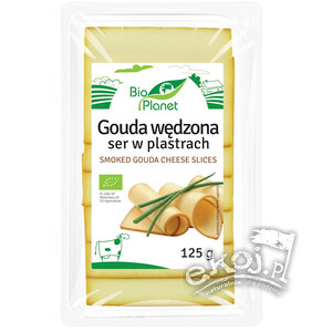Ser gouda wędzony plastry BIO 125g Bio Planet