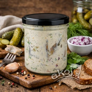 Matjasy holenderskie z kiszonym ogórkiem 300g Smolin Fish