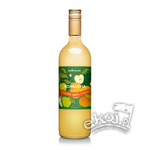 Kombucha o smaku cydru i mango BIO 750ml Delikatna (Zakwasownia)