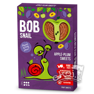 Bob Snail przekąska jabłko-śliwka 60g