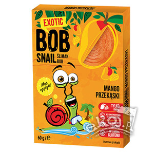 Bob Snail przekąska mango bez dodatku cukru 60g