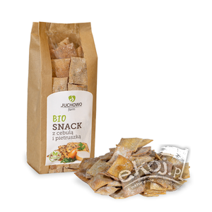 Bio Snack - słona przekąska z cebulą i pietruszką 100g Juchowo