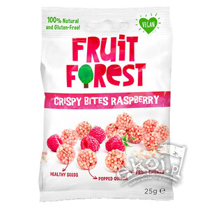 Chrupki malinowe Fruit Forest 25g Crispy Bites