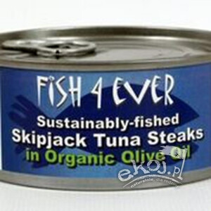 Tuńczyk steak w bio oliwie 160g Fish4ever