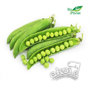Groszek zielony świeży BIO ok. 200g Import