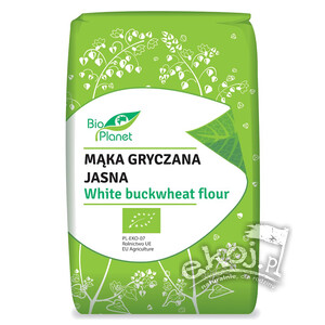 Mąka gryczana jasna BIO 500g Bio Planet