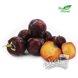 Śliwki czerwone BIO ok. 500g Import