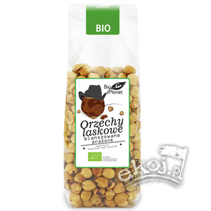 Orzechy laskowe blanszowane prażone BIO 350g Bio Planet