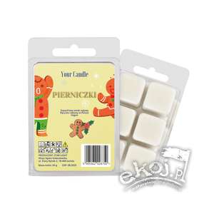 Wosk zapachowy sojowy PIERNICZKI (6x10g) 60g Your Candle